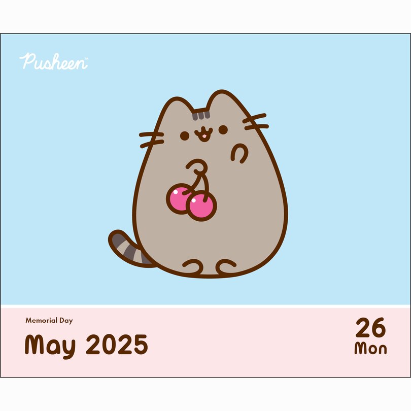 Pusheen 2025 DaytoDay Calendar Indigo