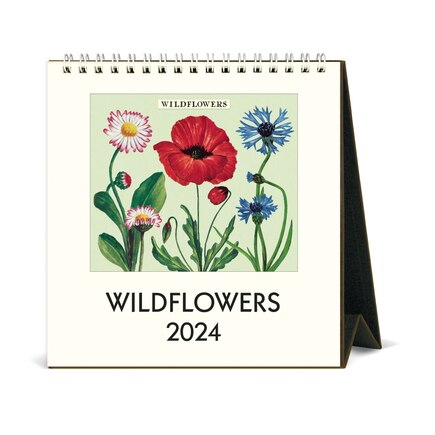 2024 Wildflowers Desk Calendar