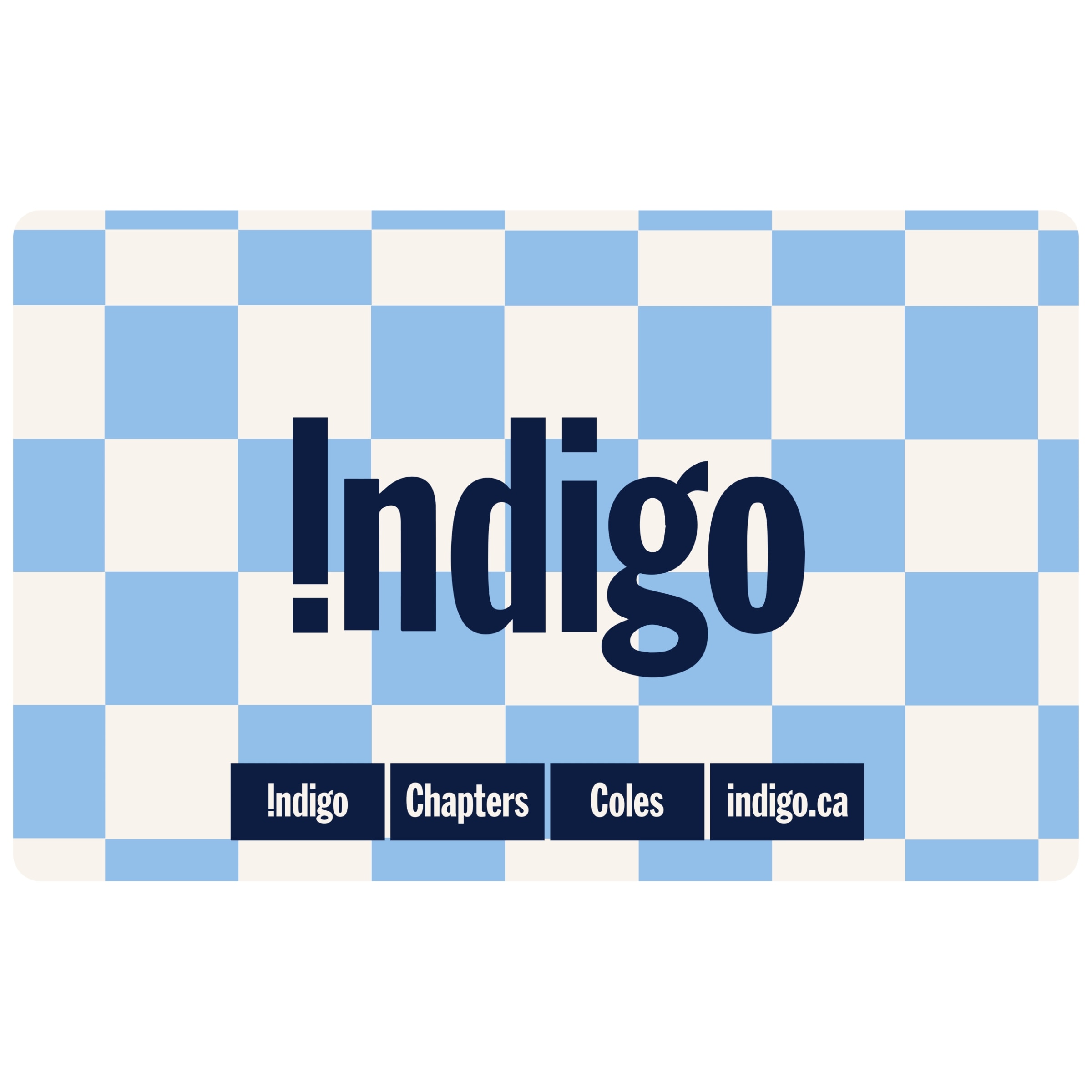 Indigo gift store card