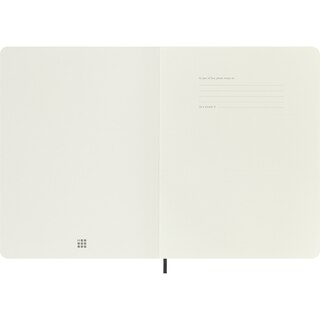 Soft Cover Moleskine Classic Notebook, Squared/Grid, X-Large image number 2