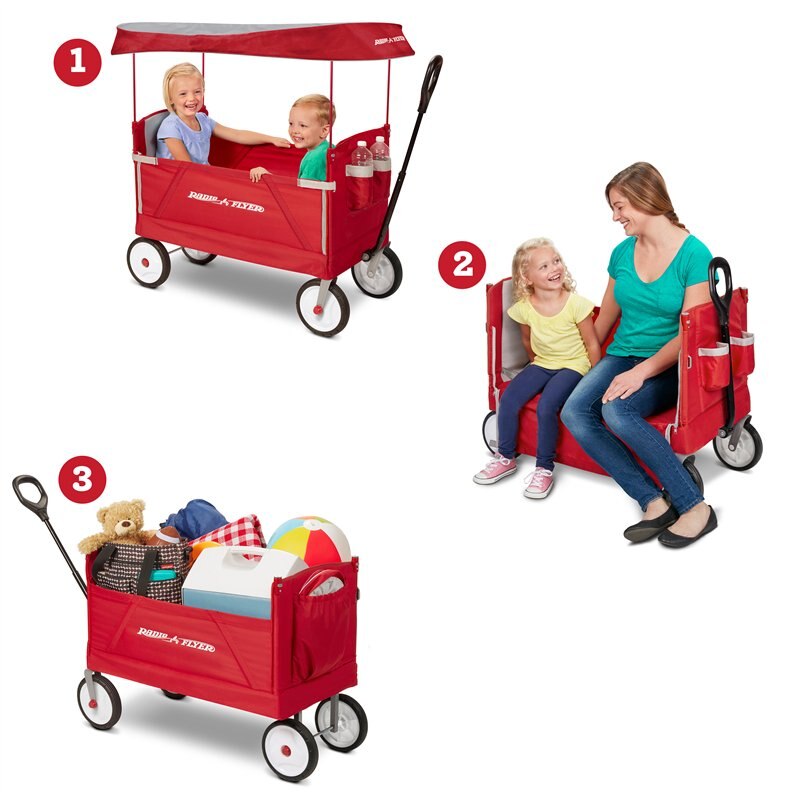 radio flyer wagon canopy
