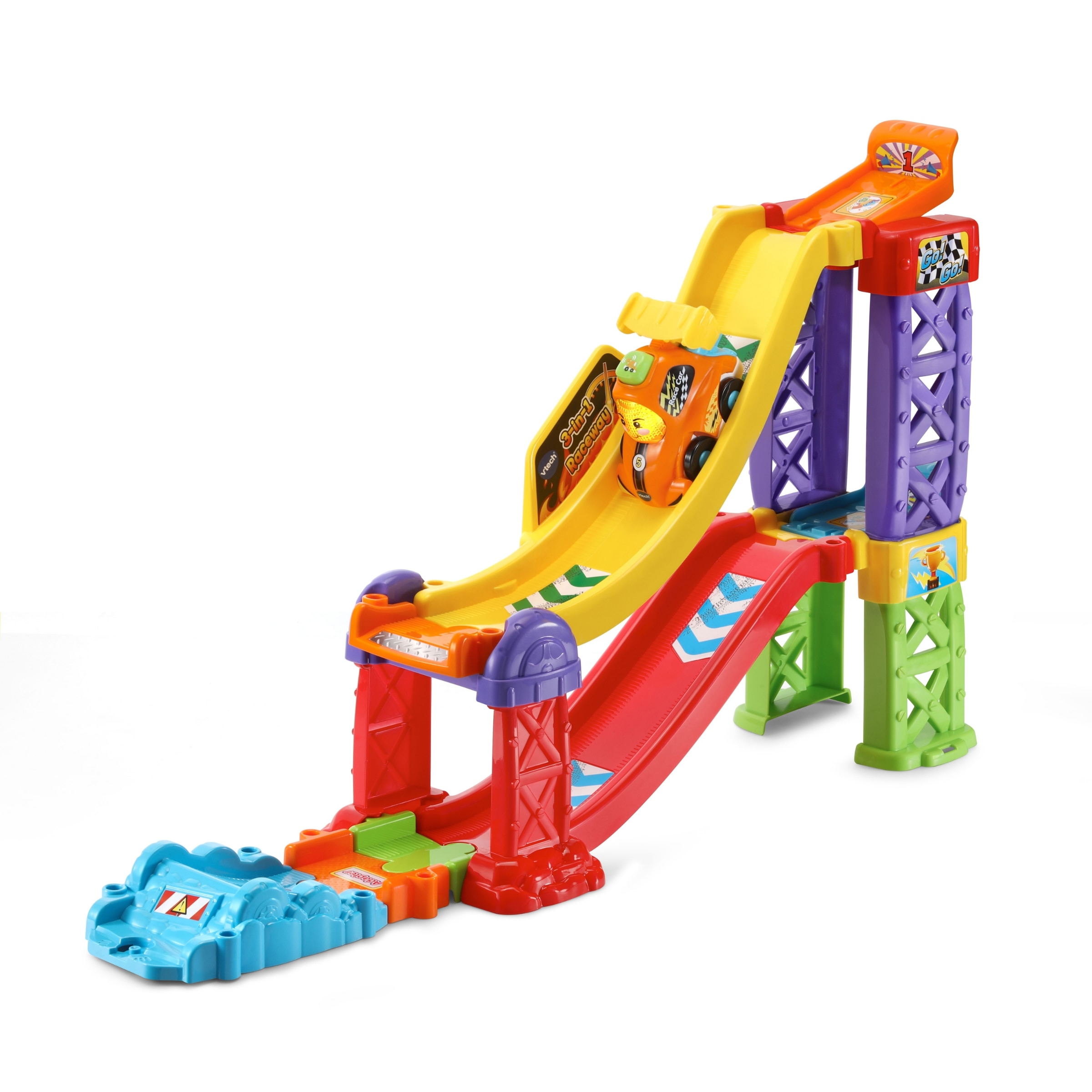 3 in 1 launch and play raceway